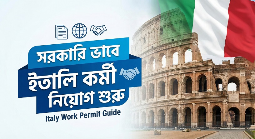 Italy Work Permit Visa Application Process