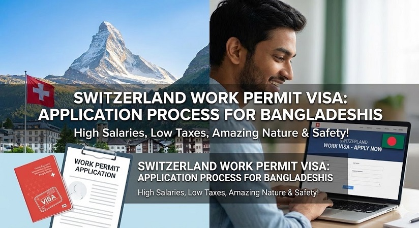 Switzerland Work Permit Visa Application Process